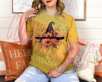 Floral Witch Hat
