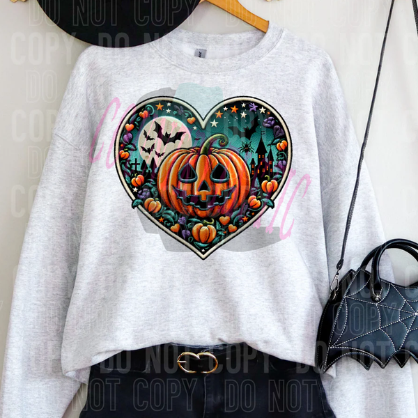 Halloween Heart - Faux