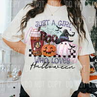 Just A Girl Who Loves Halloween