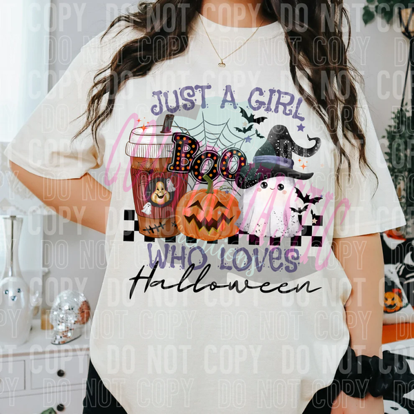 Just A Girl Who Loves Halloween