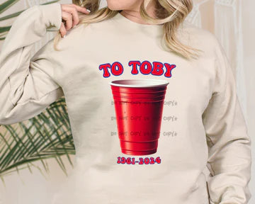 To Toby Red Solo Cup