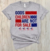 God’s Children Are Not For Sale - Flag Words