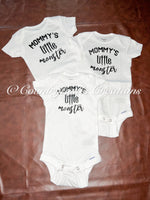 Baby - Mommy’s Little Monster Onesie