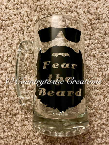 Fear the Beard Large Beer Mug