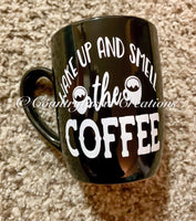 Wake Up and Smell the Coffee Mug