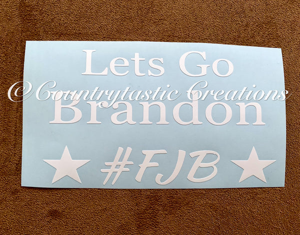 Let’s Go Brandon #FJB Decal