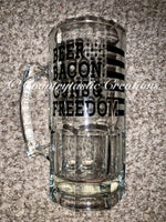 Beer Bacon Guns Freedom XL Mug