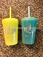 Unicorn Color Change Kids Cup