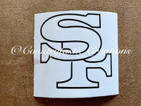 SF 49ers Decal