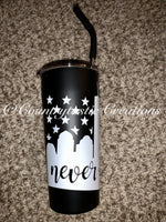 9-11 Never Forget 20 Years Straw Tumbler