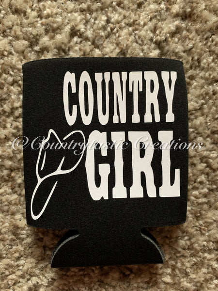 Country Girl Hat Koozie