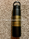 Gold Bullet Flag Tumbler