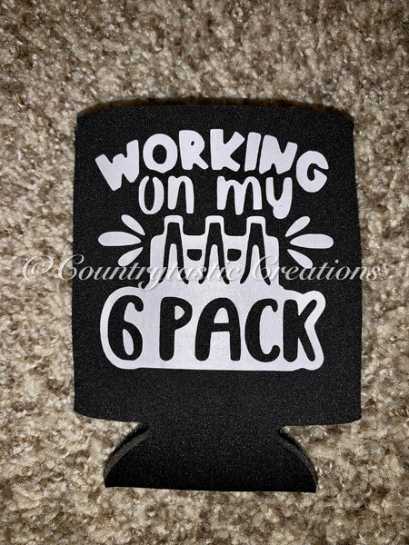 Working on my 6 Pack Koozie