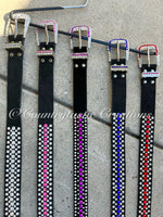 Clear Bling Belt