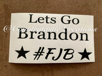 Let’s Go Brandon #FJB Decal