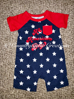 All American Boy Romper